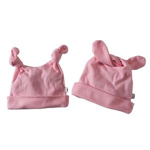 Baby Soy Basic Double Knot Toddler Hat Petal Pink